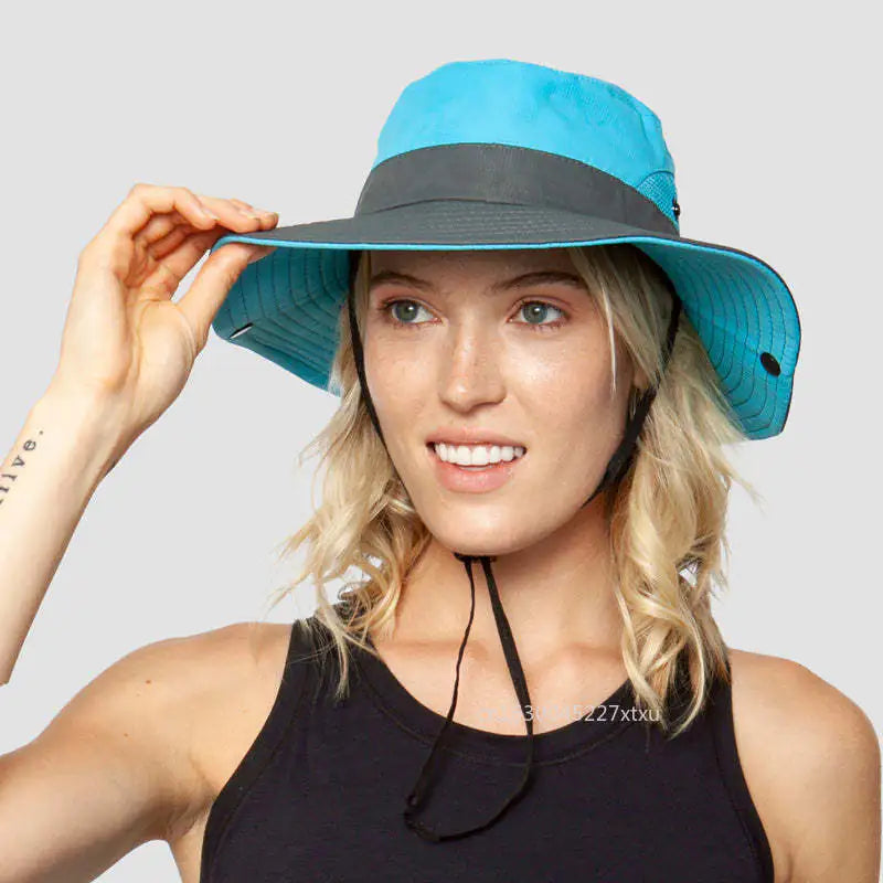 Summer Sun Hat Wide Brim UV Protection